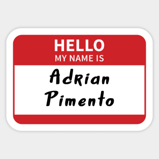 Adrian Pimento - Brooklyn 99 Sticker